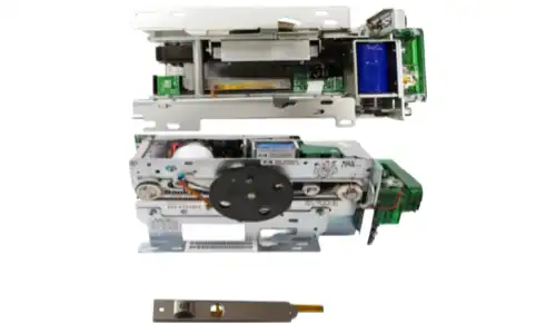 What Is a Smart IC Card Reader in Modern ATMs? 2 Track1 Track2 megnetic head Card Reader NCR