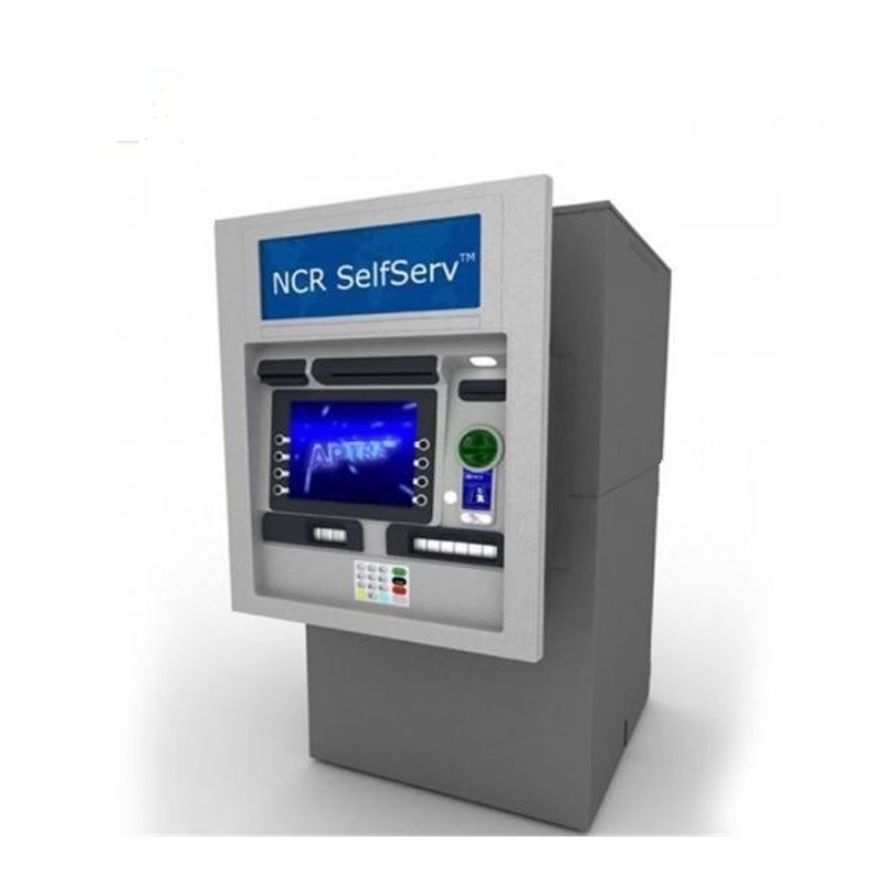 NCR SelfServ 34 NCR 6634 WalkUp Through The Wall Full Function ATM Money Machine