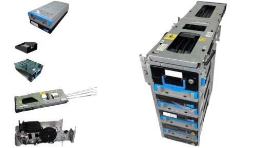 How AFD Dispenser Works in Opteva ATM Systems 1 49-254691-000A AFD Dispenser Blue